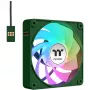 Ventilador Thermaltake CT140 EX Reverse ARGB Sync 14 cm Racing Green 3 unidades