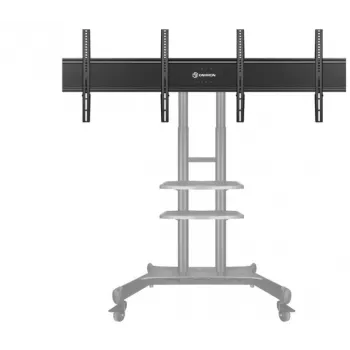Soporte de panel doble VESA ajustable en altura ONKRON ADV1881-B compatible con VESA 75x75 y 100x100