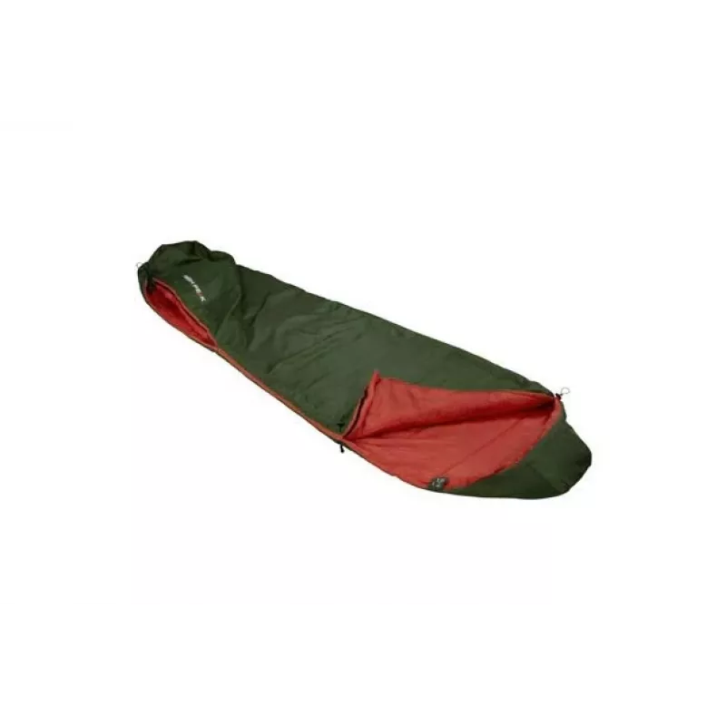Saco de dormir de momia High Peak Lite Pak 1200 poliéster verde, rojo 23263