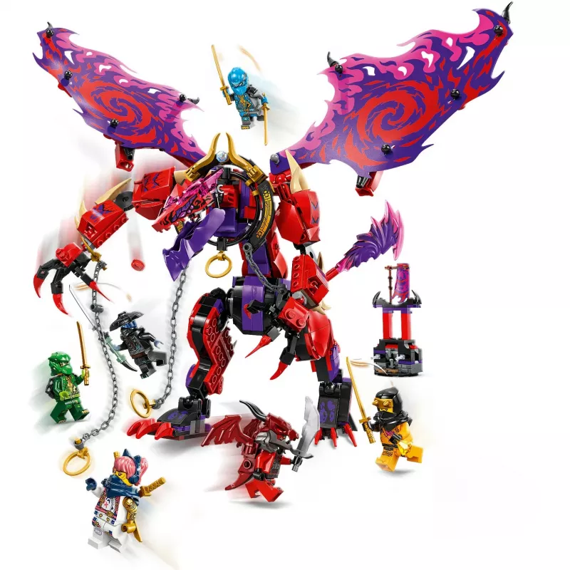 LEGO NINJAGO 71832 Thunderfang Dragón del caos