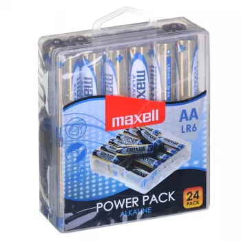 Pila alcalina MAXELL LR6 VALUE BOX, 24 uds.