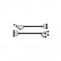 Cable SAS INTEL A2U8PSWCXCXK2 SFF-8611 a SFF-8611 0,875 m negro, pack de 2