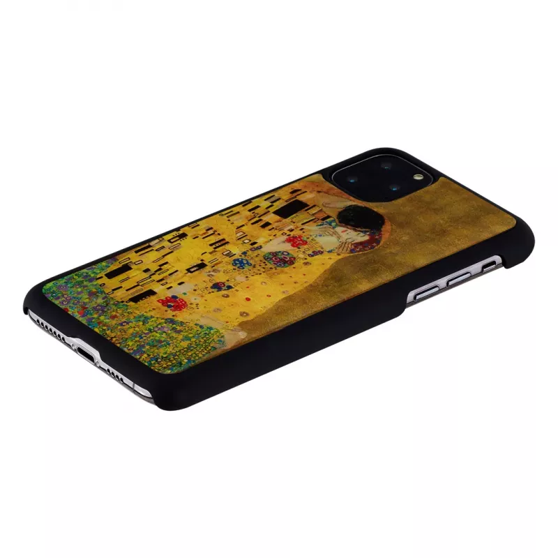 Funda para smartphone iKins para iPhone 11 Pro Max – diseño de beso negro, funda protectora