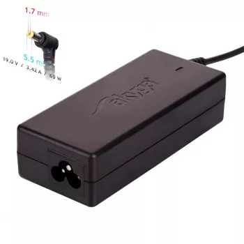 Fuente de alimentación para portátil Akyga AK-ND-06 19 V / 3,42 A, 65 W, conector 5,5 x 1,7 mm, para Acer