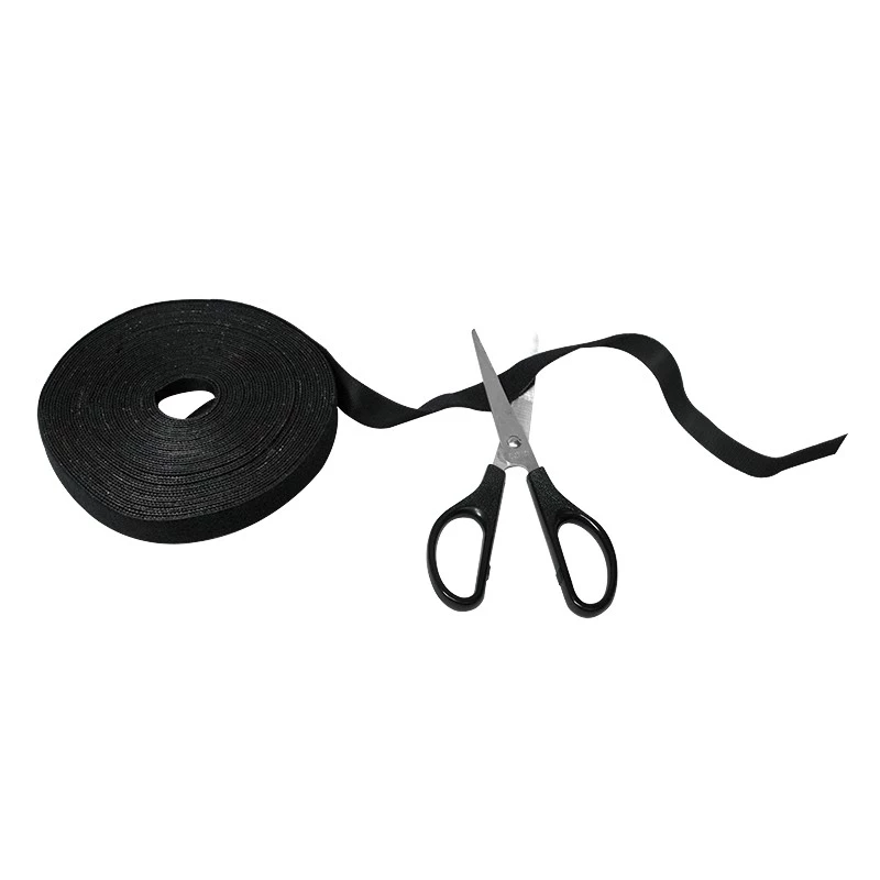 LogiLink KAB0055 cinta de velcro para cables, rollo 10 m x 20 mm, negro