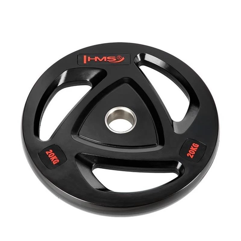 HMS Fitness TOX20 1 ud. disco de peso olímpico con recubrimiento de goma