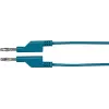 Cable de medición Voltcraft MS5/BL conector banana de 4 mm, 5,00 m, azul