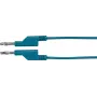 Cable de medición Voltcraft MS5/BL conector banana de 4 mm, 5,00 m, azul