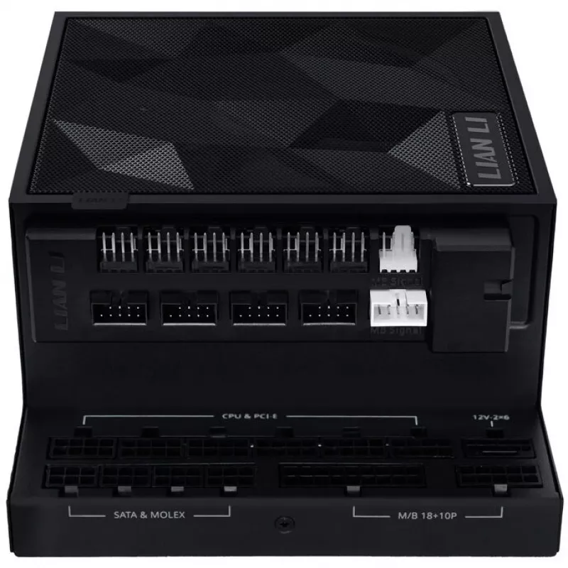 Fuente de alimentación LIAN LI EDGE GOLD 1000 — 1000W, 80 PLUS Gold, PFC activo