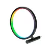 Lámpara de mesa TRACER Ambience Smart Circle LED RGB — círculo LED inteligente decorativo