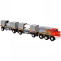 Tren BRIO World Santa Fe Train Trains of the World multicolor