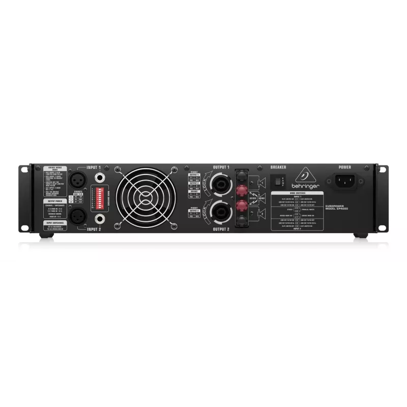 Behringer EP4000 Amplificador de potencia estéreo