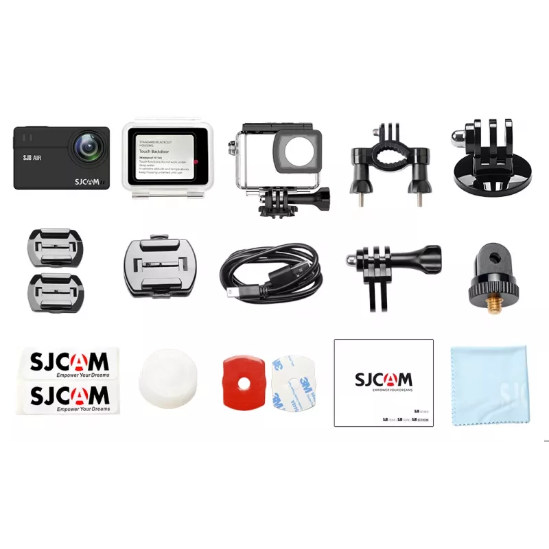 Cámara de acción SJCam SJ8 AIR — 4K 30fps, sumergible