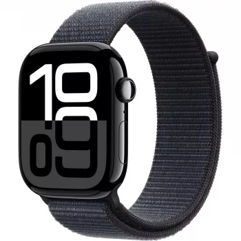 Apple Watch S10 aluminio negro diamante correa deportiva Loop tinta GPS + Cellular 46mm MWY53QF/A 2024