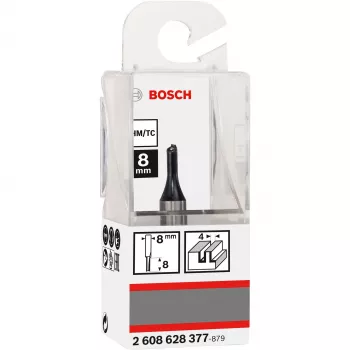 Fresa recta Bosch 2 608 628 377 longitud 51 mm longitud de trabajo 8 mm