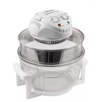 Estufa halógena ESPERANZA EKO003 — 12 L, 1400 W, máx. 250 °C, blanca