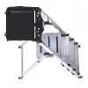 Escalera plegable Krause Secury plata