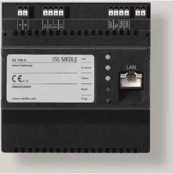 Siedle SG 150-0 Smart Gateway interfaz In-Home-Bus y red IP (210007449-00)