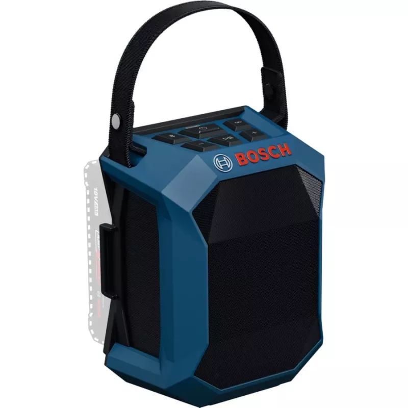 Radio de obra portátil Bosch GPB 18V-1 solo C (06014A7000) — a batería 18V