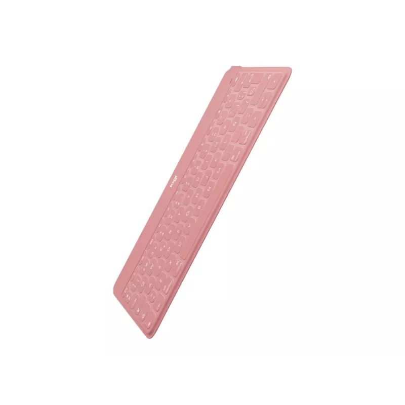 Logitech Keys-To-Go - Teclado - Bluetooth - QWERTY - español - Blush Pink - para Apple iPad/iPhone/TV