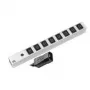 Alargador de corriente Bachmann 19'' 2m 8 IEC320 C13 H05VV-F 3G 1,50mm²