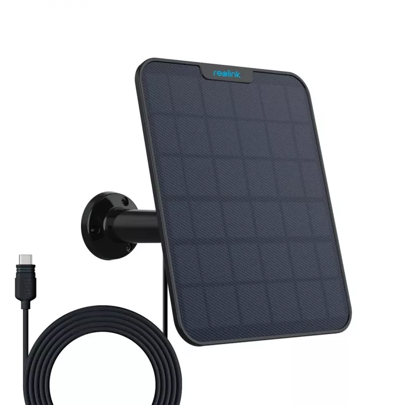 Reolink Panel solar negro 2 TYPE-C