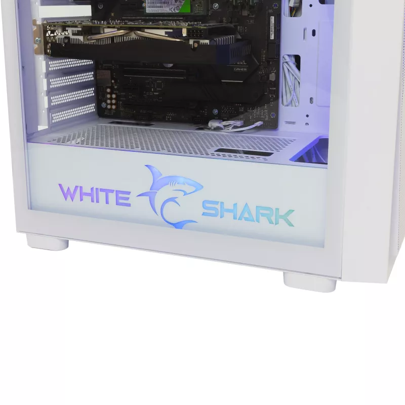 Caja de PC White Shark GCC-2401 Warhead-3 ATX blanca