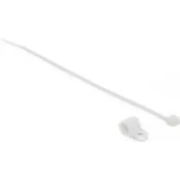 Brida con fijación por tornillo DeLOCK 18867 nailon blanco 24 mm 10 uds.
