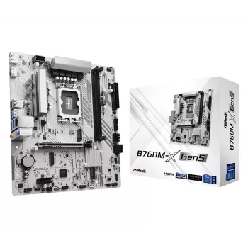 Placa base ASROCK B760M-X GEN5 mATX para LGA1700, 2× DDR5, DisplayPort y HDMI