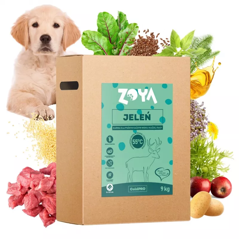 ZOYA ColdPRO comida seca para perros, ciervo, 9 kg