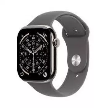 Smartwatch Apple Watch Series 11 GPS + Cellular 42mm carcasa Natural Titan con Sport Loop gris Stone