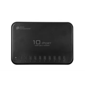 Alcasa PCA-D007S Cargador para dispositivos móviles Tablet Negro AC Carga rápida Interior