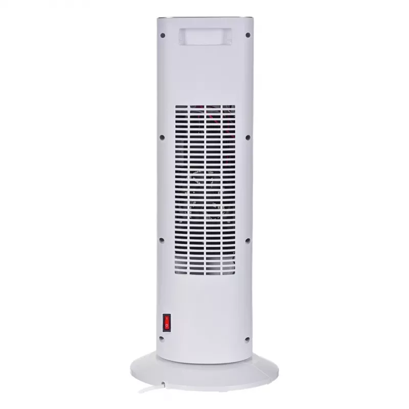 Calefactor cerámico eléctrico NOVEEN PTC3000, 2000 W (1200 W mín.), indicador LED, temporizador, mando a distancia, oscilación, blanco