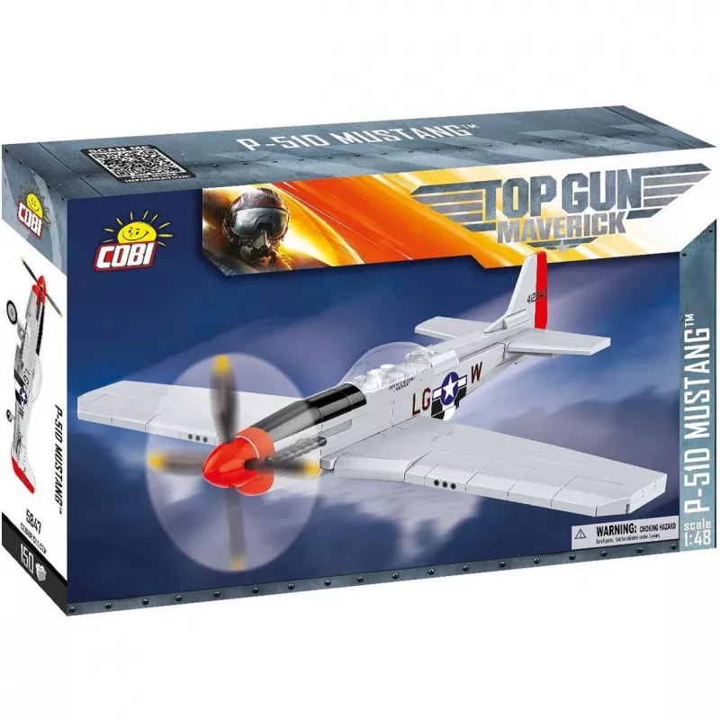 COBI 5847 Top Gun Maverick P-51D Mustang 150 piezas