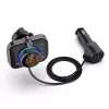 Transmisor FM SAVIO TR-14 Bluetooth USB, FM 87,6–107,9 MHz, MicroSD, USB-C, alimentación de coche 12 V