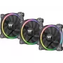 Thermaltake Riing 14 RGB TT Premium Edition CL-F051-PL14SW-A ventiladores para radiador / caja, 140 mm, 500–1400 RPM (3 uds.)