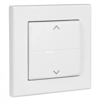 Tecla pulsadora Smart Home para interruptores de marca flechas (HmIP-BRA) blanca