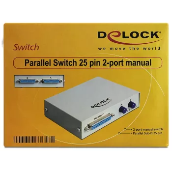 Conmutador de impresora DeLOCK 87618