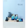 Funda para smartphone iKins para Samsung Galaxy S21+ — tapa trasera protectora, blue lake negra