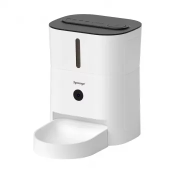 Comedero inteligente para mascotas con cámara Sponge SPONGE Pet Feeder Smart Camera