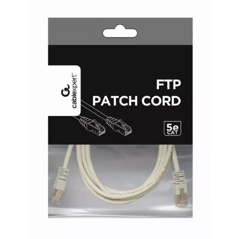 Cable de red CAT5E FTP 1M/PP22-1M Gembird