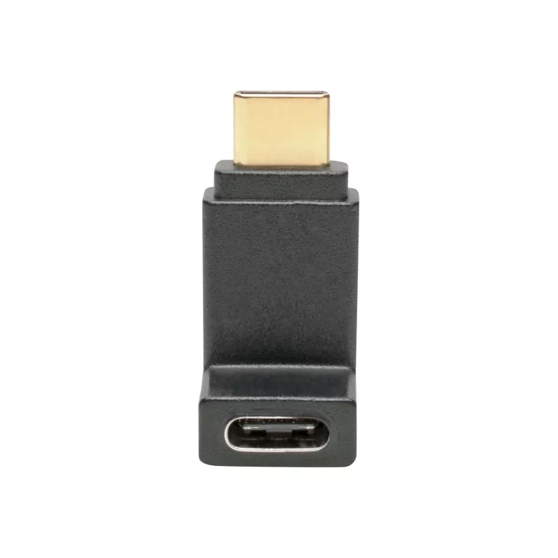 Tripp Eaton Tripp Lite Series adaptador convertidor USB-C a USB Type-C en ángulo recto M/H 10Gbps 3A - adaptador USB - 24 pines USB-C (M)