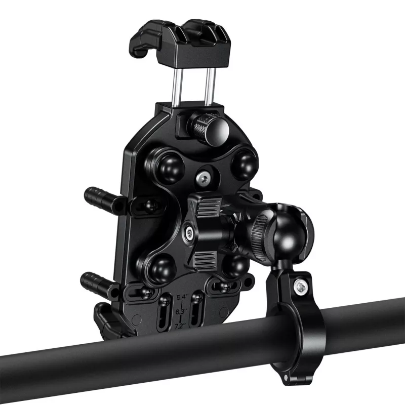 Soporte pasivo UleFone Armor Mount Pro para teléfonos móviles — soporte, para bicicleta y patinete, negro