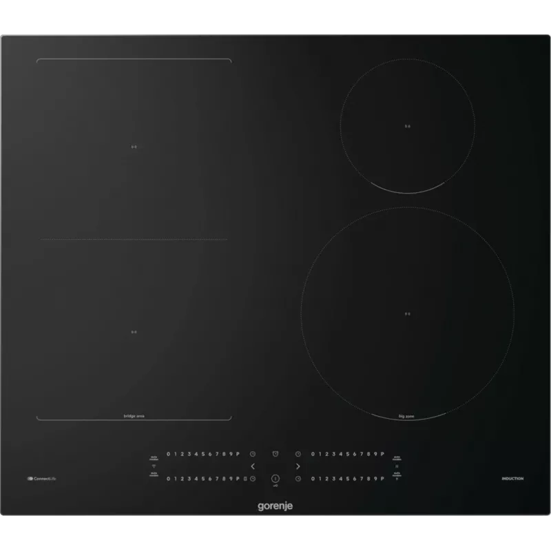 Gorenje GI6432BCWF Placa de inducción negra empotrable 60 cm 4 zonas