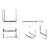 Router inalámbrico Mikrotik L009UiGS-2HaxD-IN Gigabit Ethernet banda única (2,4 GHz) rojo