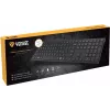 Teclado inalámbrico YENKEE YKB 2000 CSBK – diseño delgado y compacto, conexión inalámbrica