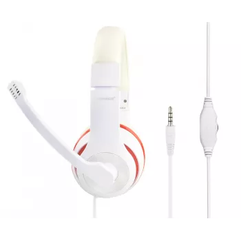 AURICULARES ESTÉREO BLANCOS/MHS-03-WTRD GEMBIRD