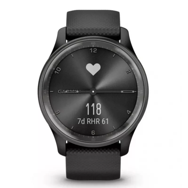 Garmin vivomove Trend LCD 40 mm híbrido 254 x 346 píxeles pantalla táctil negro GPS (satélite)