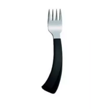 Tenedor curvado para diestros