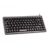 Teclado CHERRY Compact, combo (USB + PS/2), DE oficina USB + PS/2 QWERTY negro